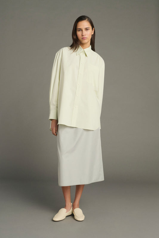 Chemise Carlotta - Vert Pâle - Coton - Femme