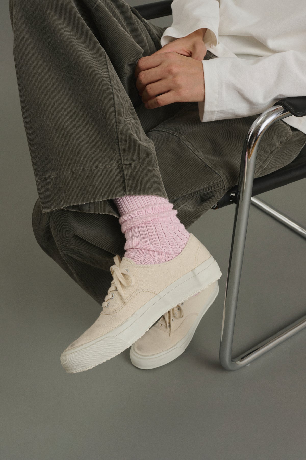 Chaussettes Barth - Rose Pâle - Coton - Homme