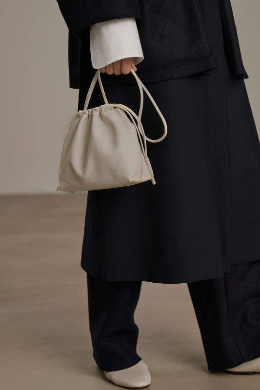 Tasche Suzette - Hellgrau - Leder - Damen