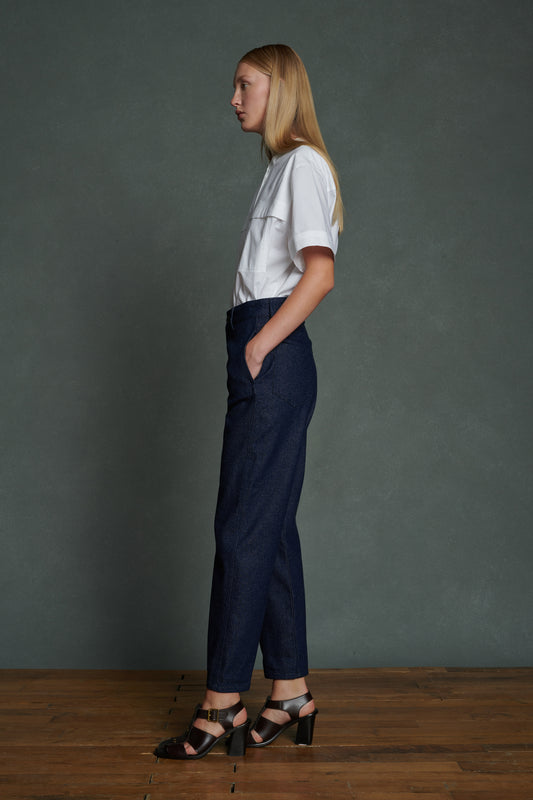 Jean Auguste - Navy - Coton - Femme