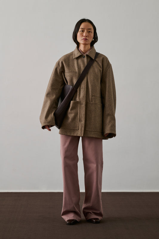 Veste Domingo - Chataîgne - Laine - Femme