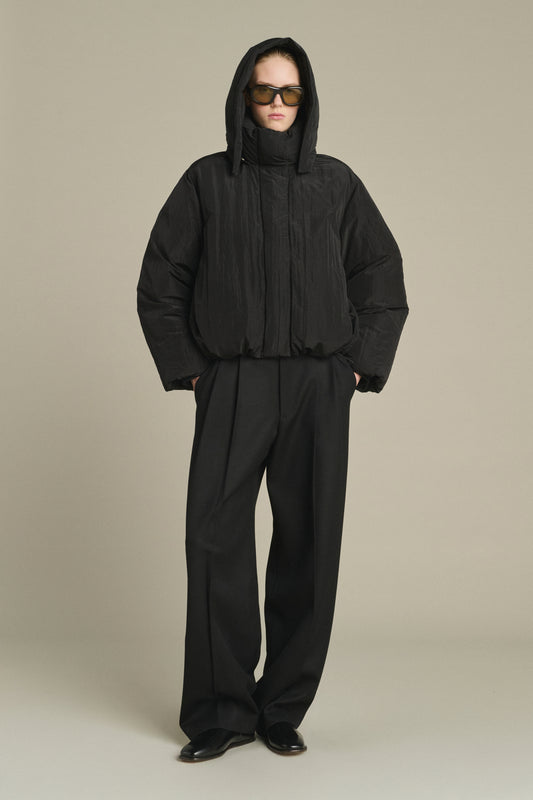 Daunenjacke Java - Schwarz Wendbar Kurz Damen - Soeur