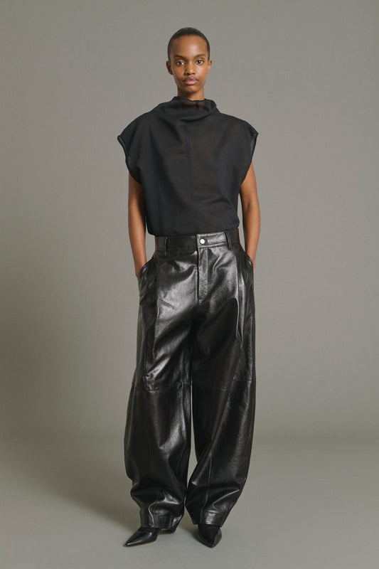 Blouse Izumi - Noir - Coton - Femme