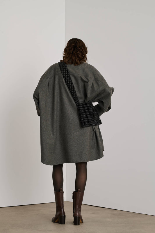 Kleid Candide - Hellgrau - Wolle - Damen