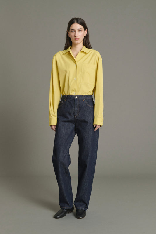 Jeans Barnabe – Roh Denim Schwer Femme – Soeur