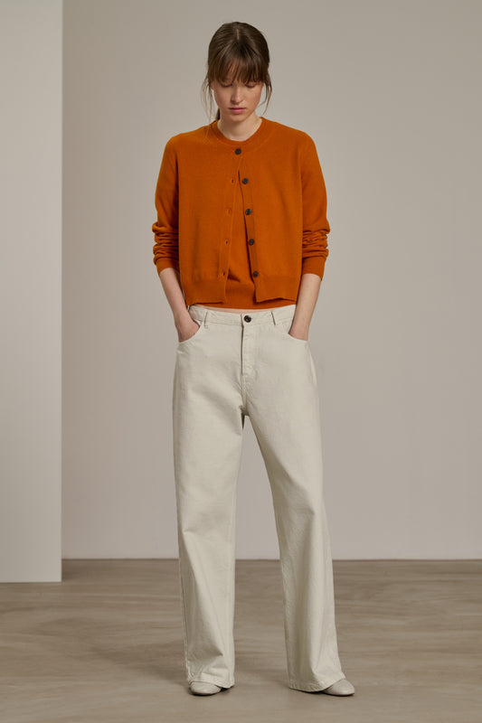 Cardigan Winner - Orange - Kaschmir - Damen