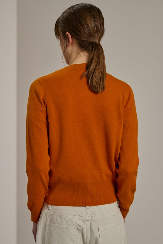 Cardigan Winner - Orange - Kaschmir - Damen