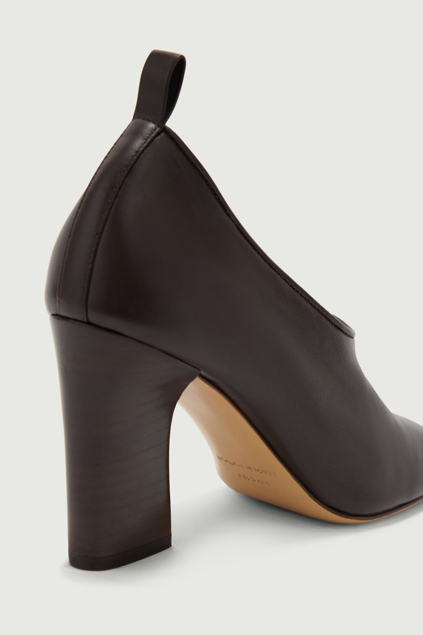 Pumps Thea - Warmes Braun - Leder - Damen