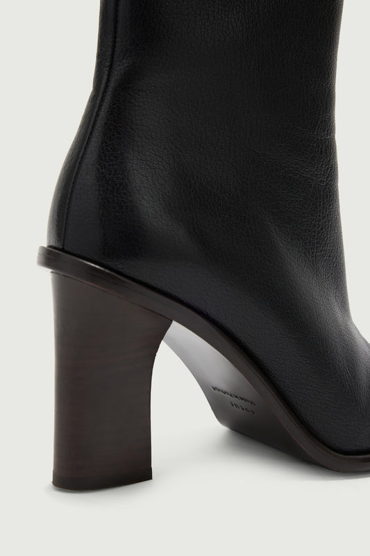 Stiefeletten Lollie – Schwarz – Leder – Damen