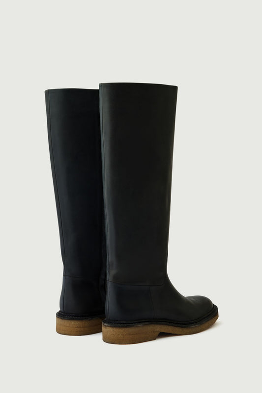 Stiefel Babylon - Anthrazitgrau - Leder - Damen