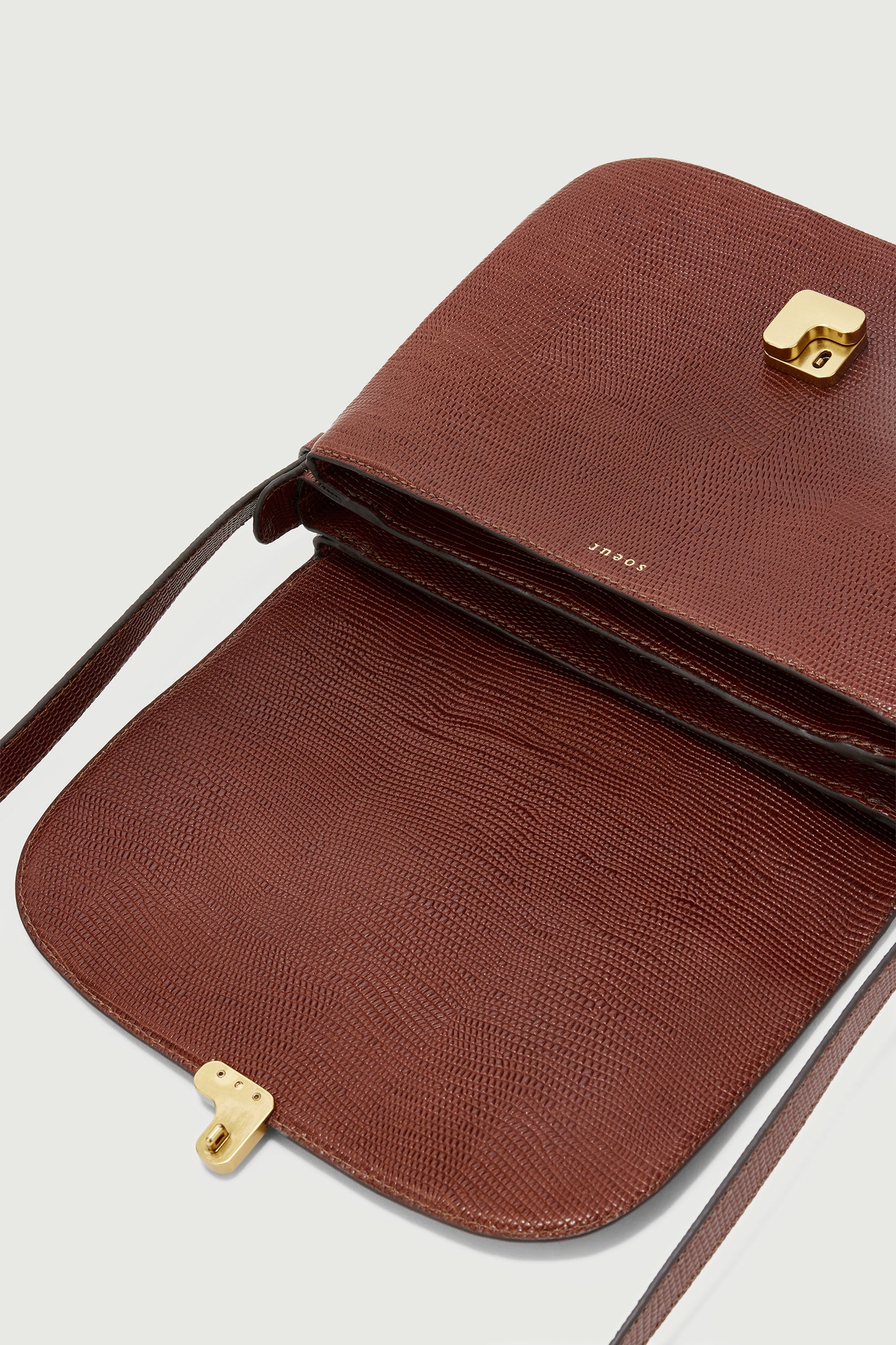 Tasche Bellissima Maxi - Cognac - Leder - Damen
