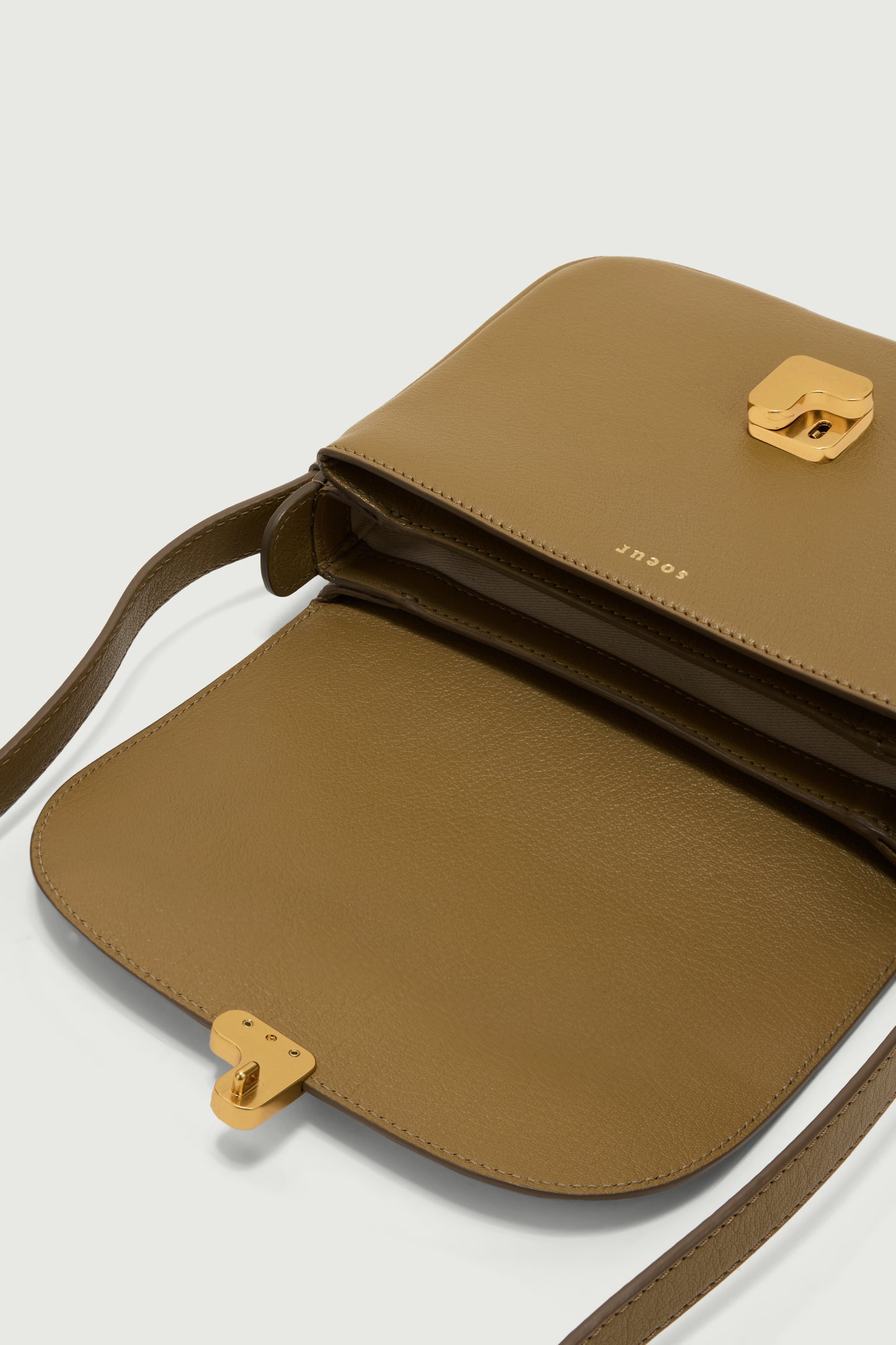 Tasche Bellissima Mini - Bronze - Leder - Damen