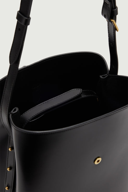 Tasche Bello - Schwarz - Leder - Damen