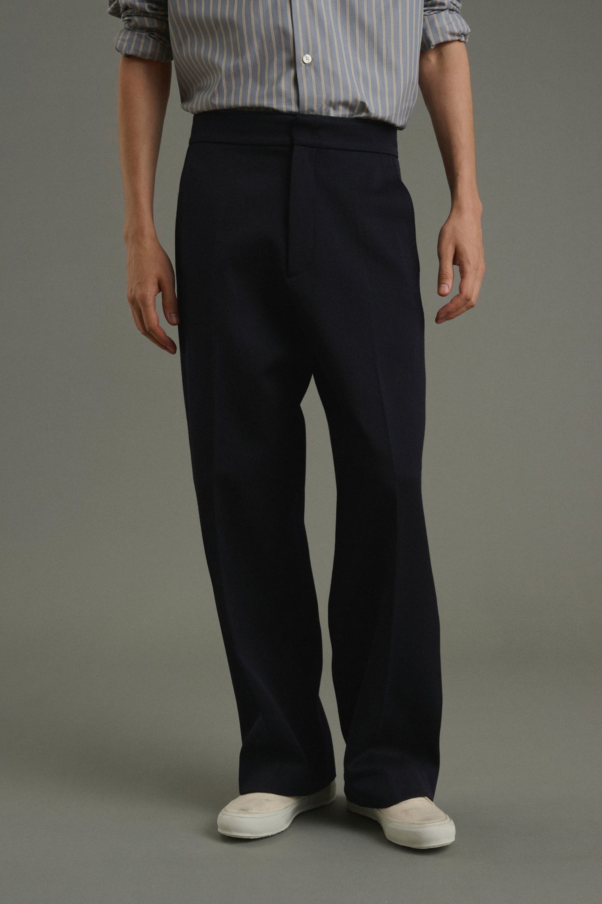 Pantalon Antonin - Dark Navy - Laine - Homme vue 2