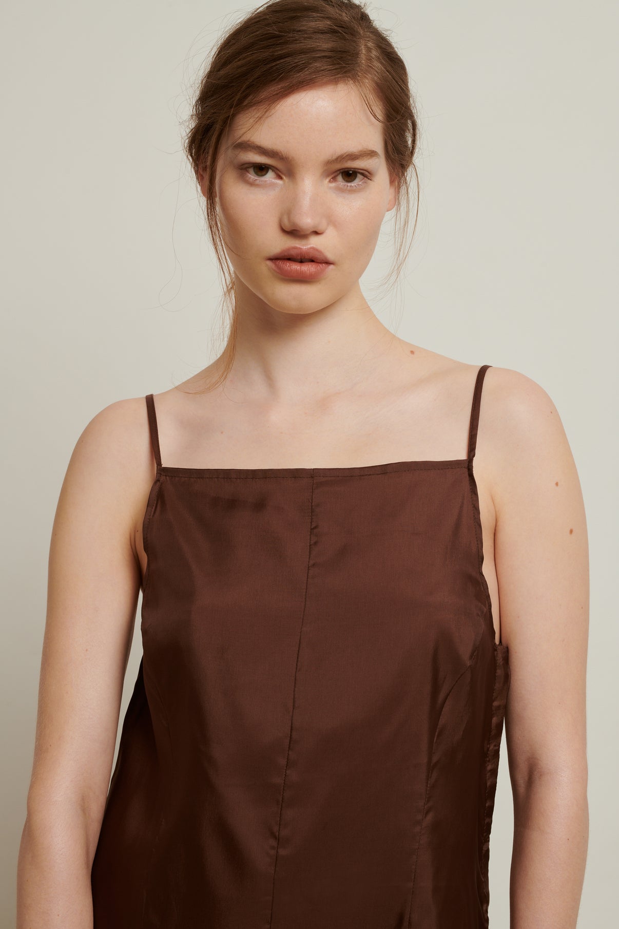 ROBE CLAIRE  MARRON vue 7