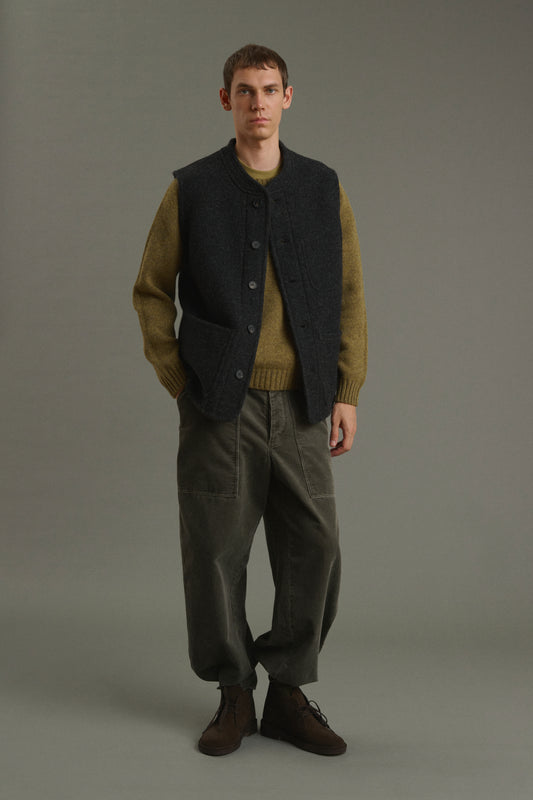 Jacke Samuel - Anthrazitgrau - Wolle - Herren