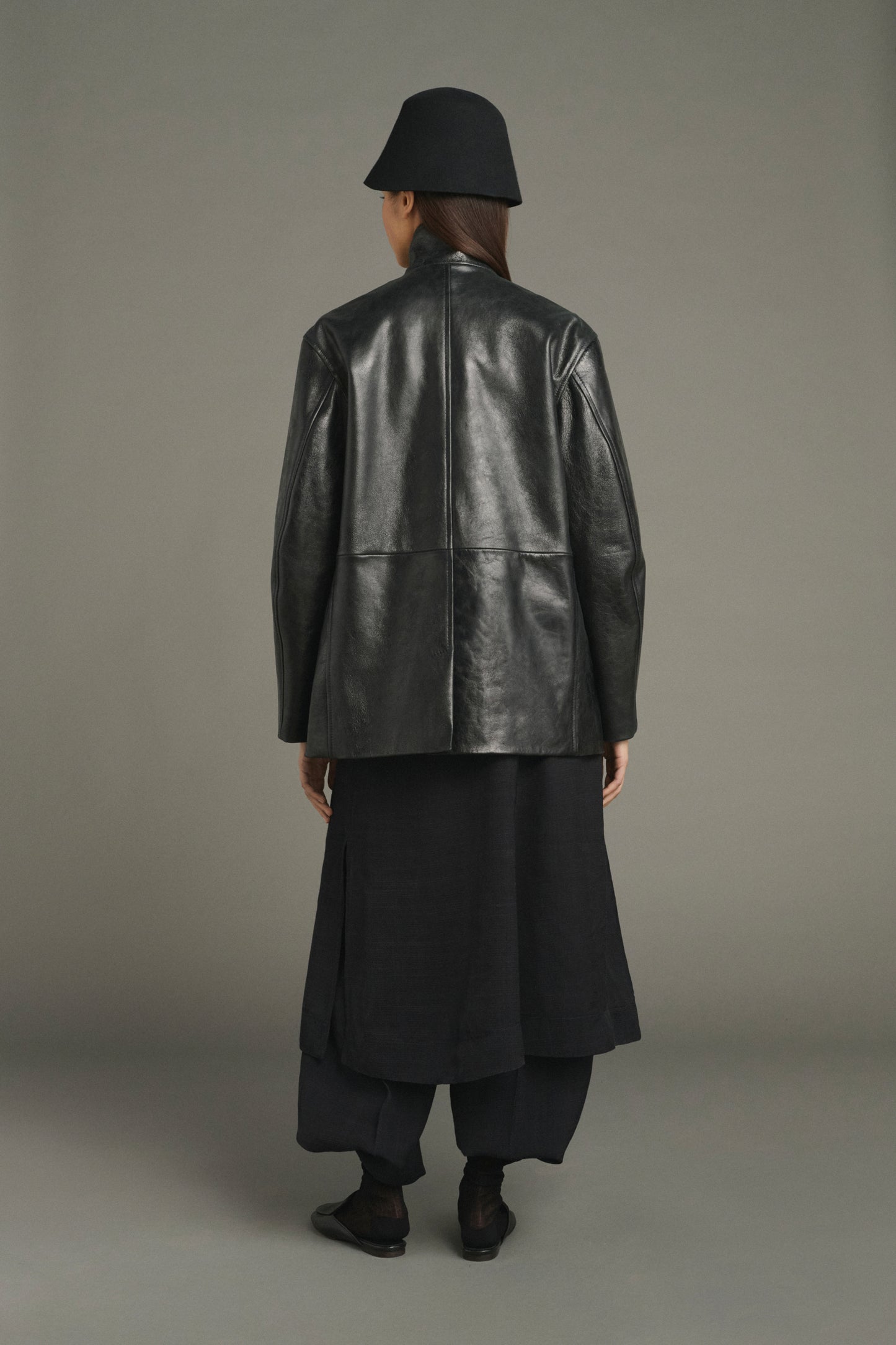 Veste Luciano - Noir - Cuir - Femme