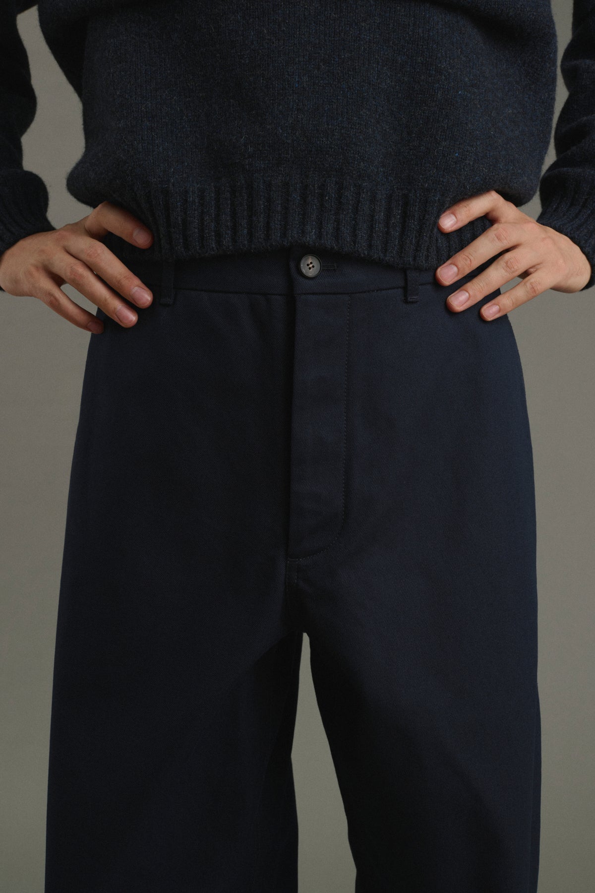 Pantalon Chet - Navy - Coton - Homme vue 4