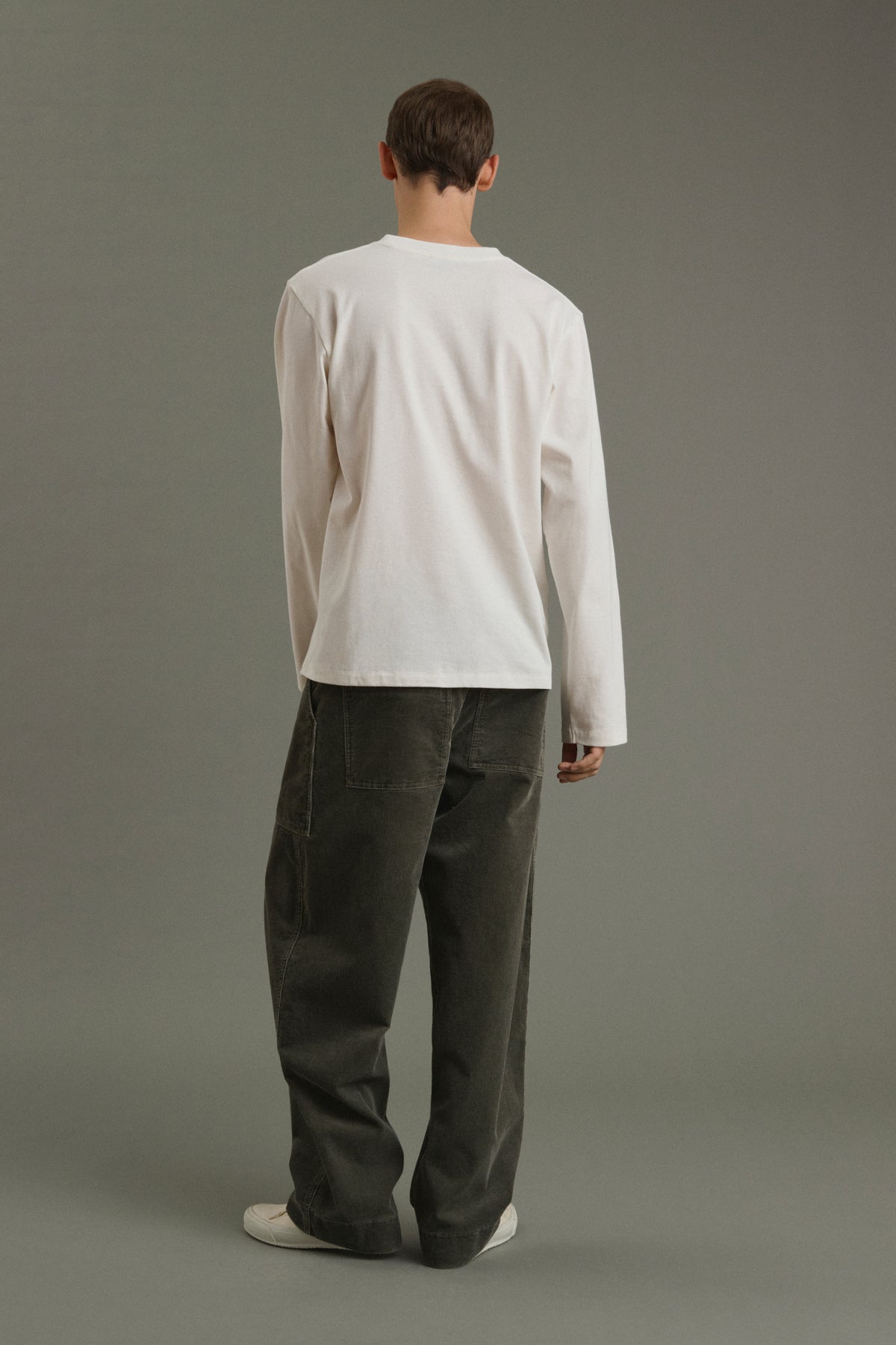 T-Shirt Thomas - Ecru - Baumwolle - Herren vue 2