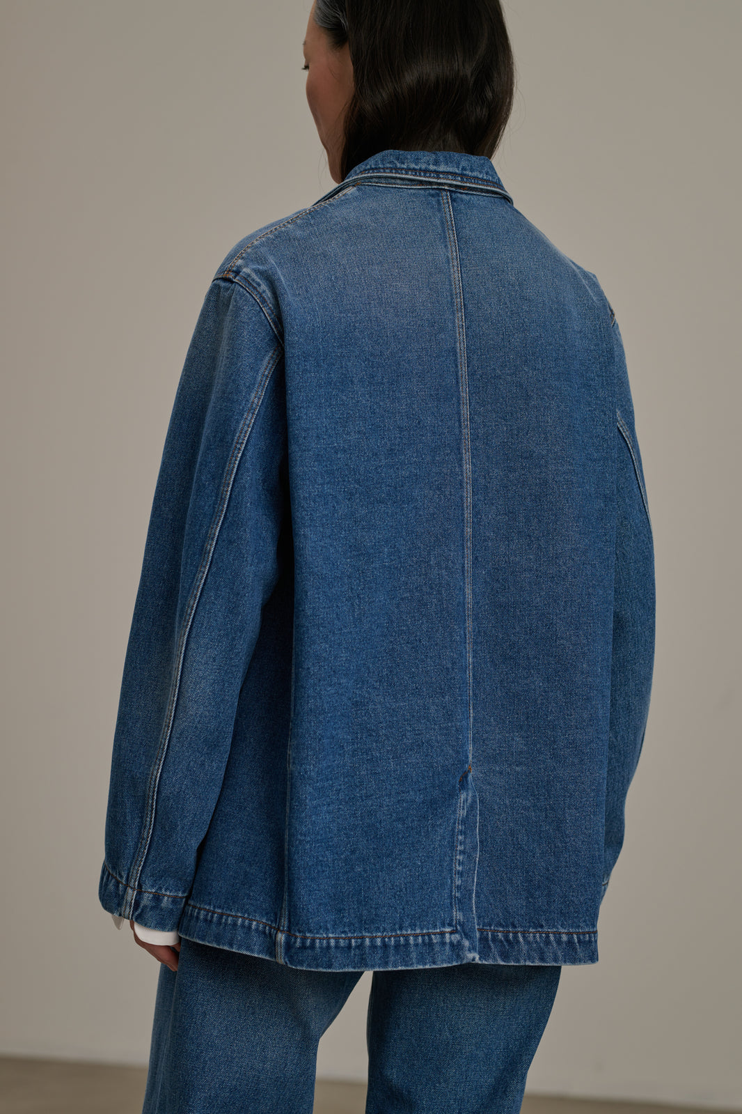 Soeur Agatha Top - Denim Blue