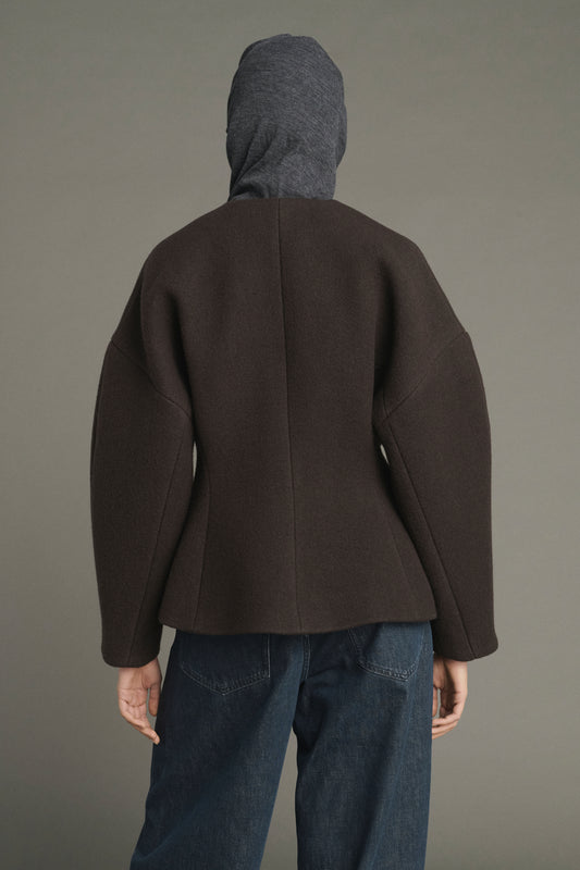 Col Lune - Gris Anthracite - Laine - Femme