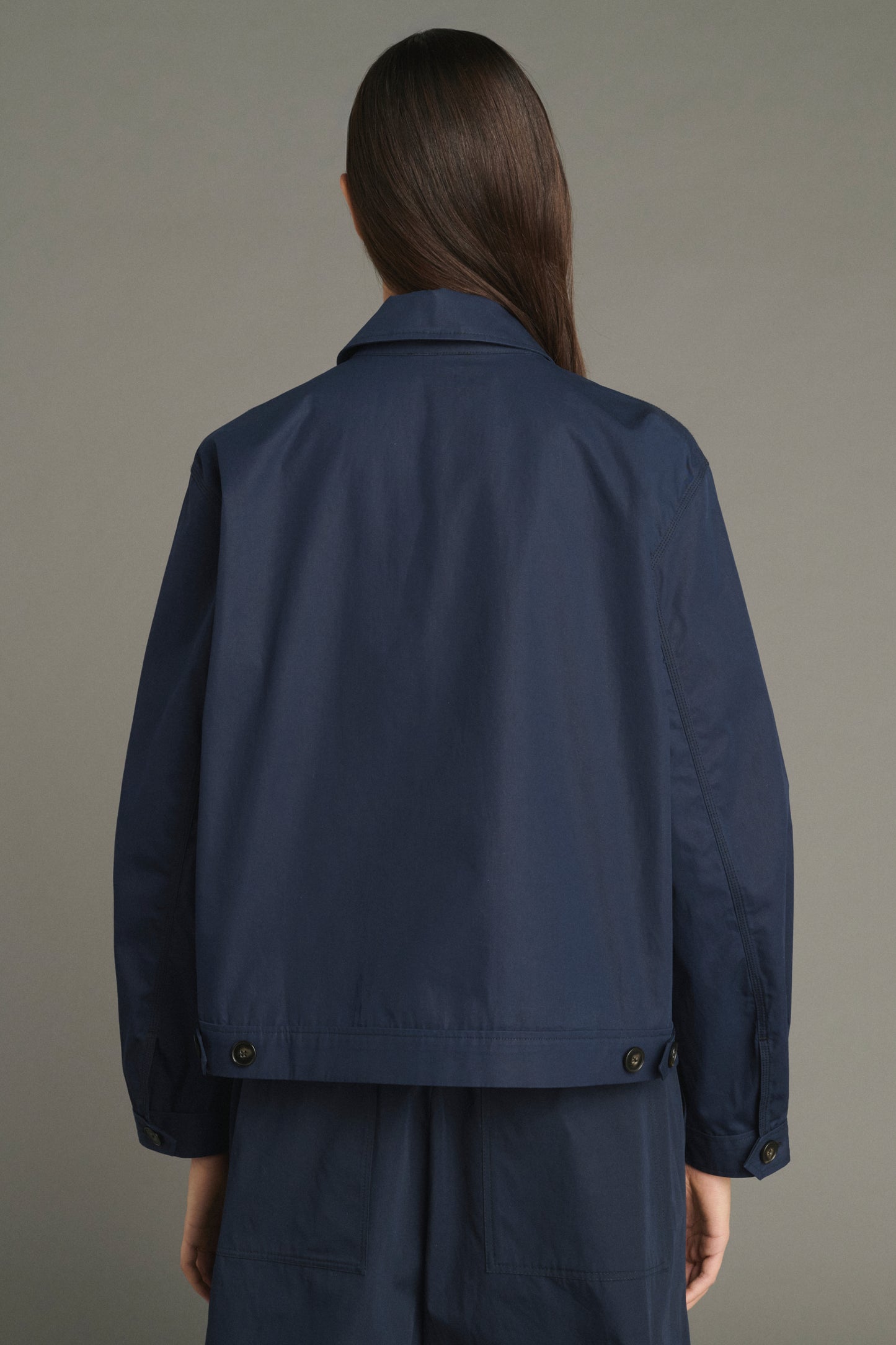Jacke Jared – Navy – Baumwolle – Damen