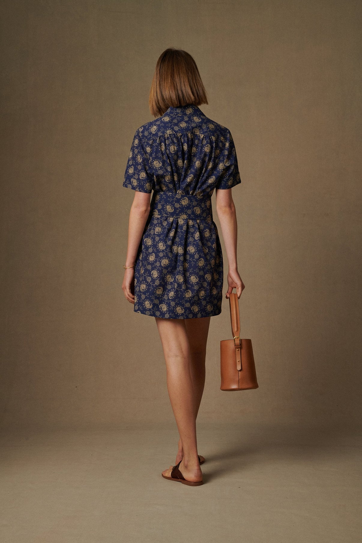 ROBE MAUD NAVY vue 4