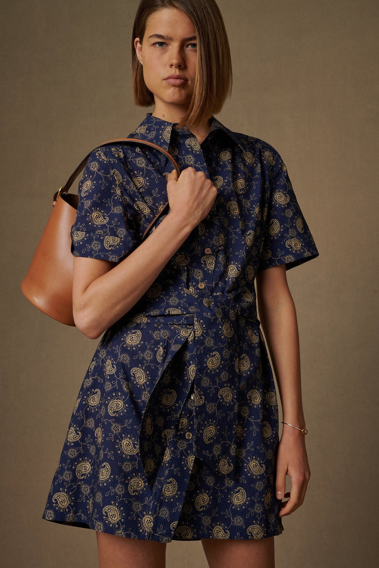 ROBE MAUD NAVY vue 1