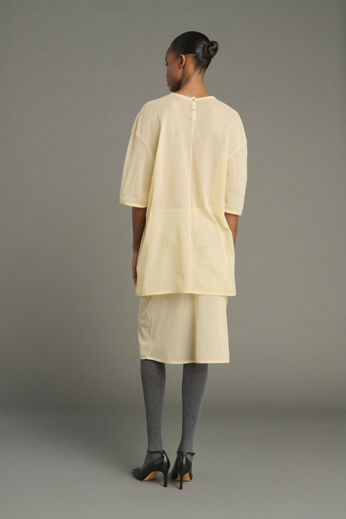 T-Shirt Joly - Butter - Baumwolle - Damen vue 2