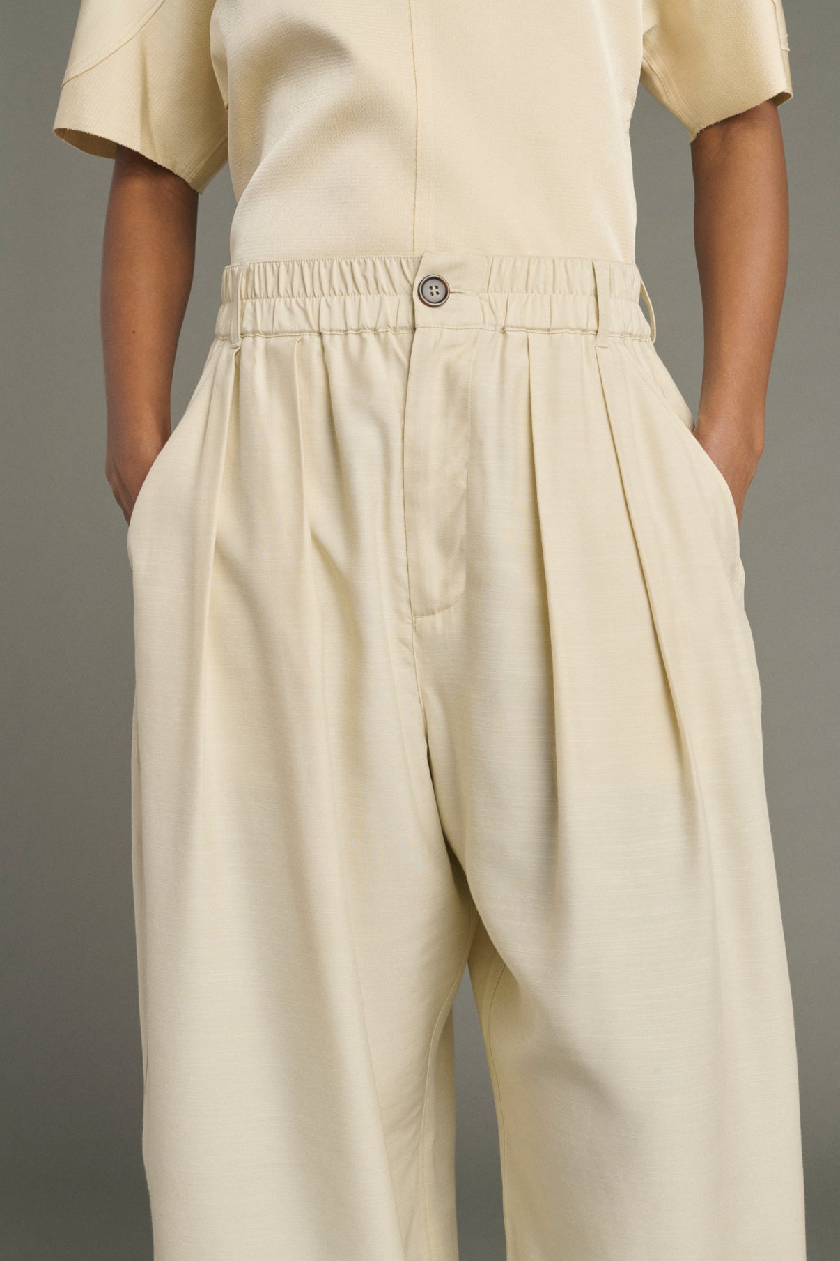 Vernon trousers - Ecru - Women vue 5