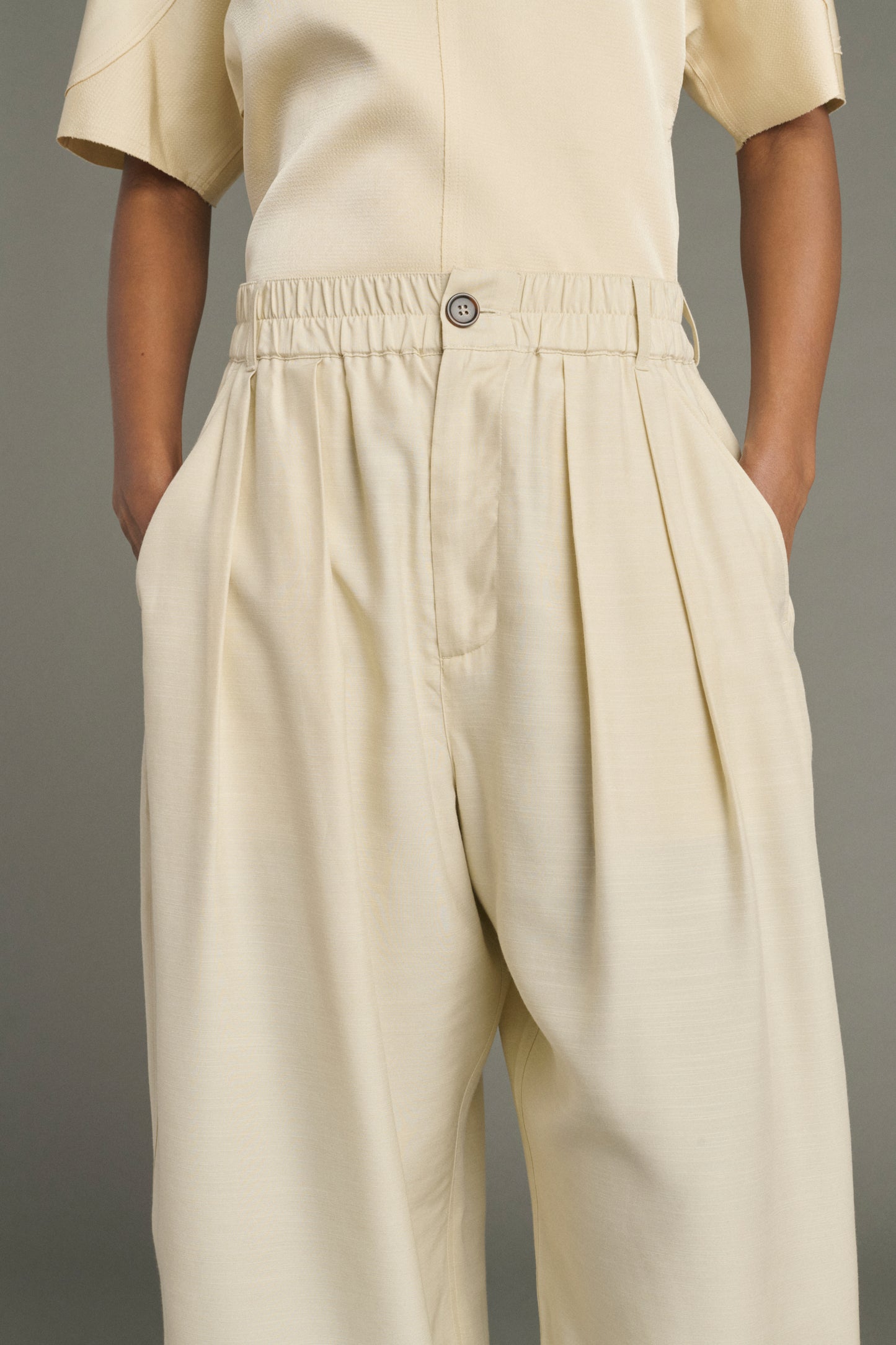 Vernon trousers - Ecru - Women