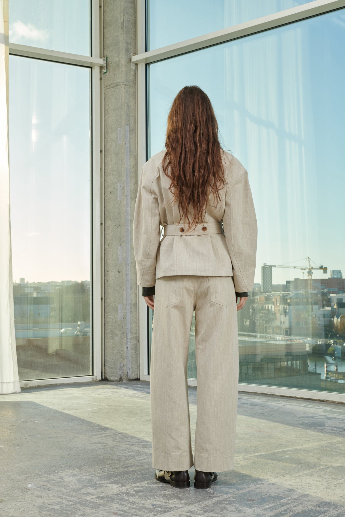 HOSE PEPINO BEIGE/ECRU vue 6