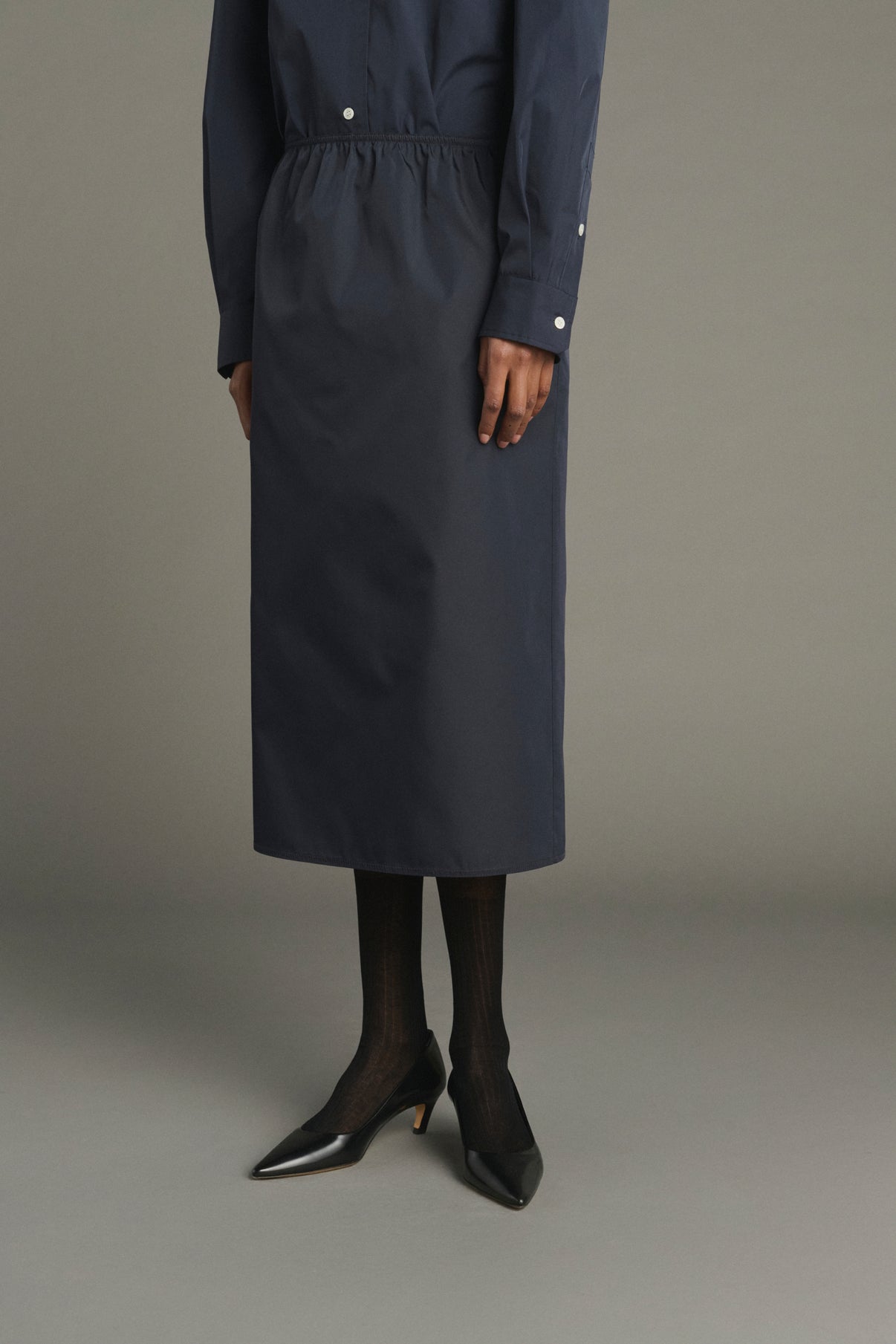 Rock Lili - Navy - Damen vue 2
