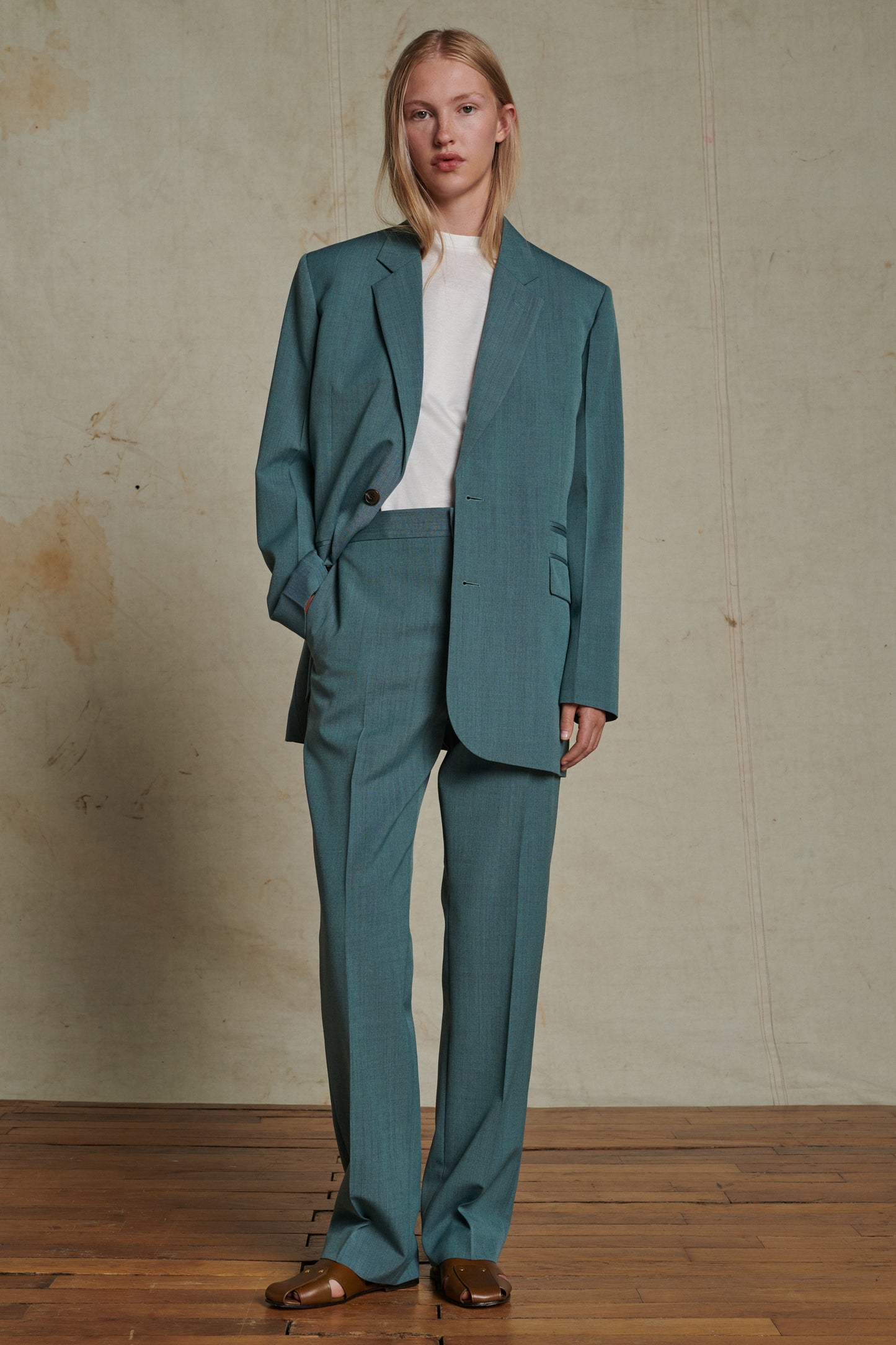 Pantalon Valencia - Vert D'Eau - Femme