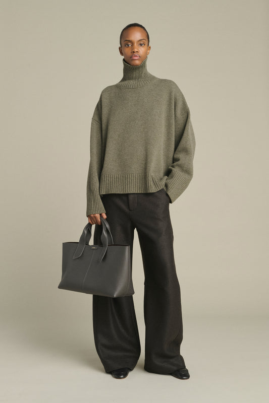 Bag Suave - Acier Cuir Grainé Baguette - Soeur
