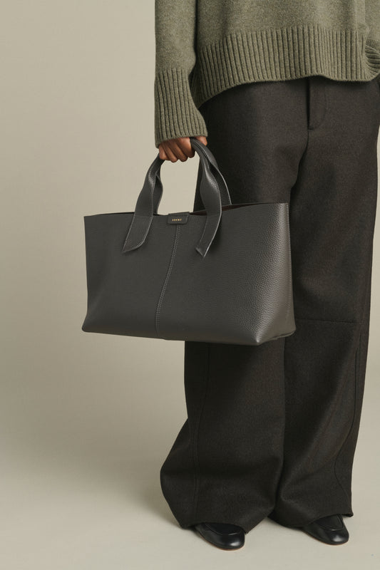 Bag Suave - Acier Cuir Grainé Baguette - Soeur