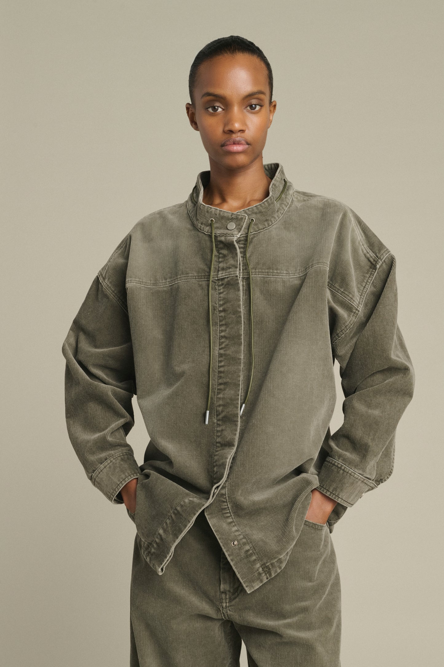 Hemd Lima – Grau – Baumwolle – Damen