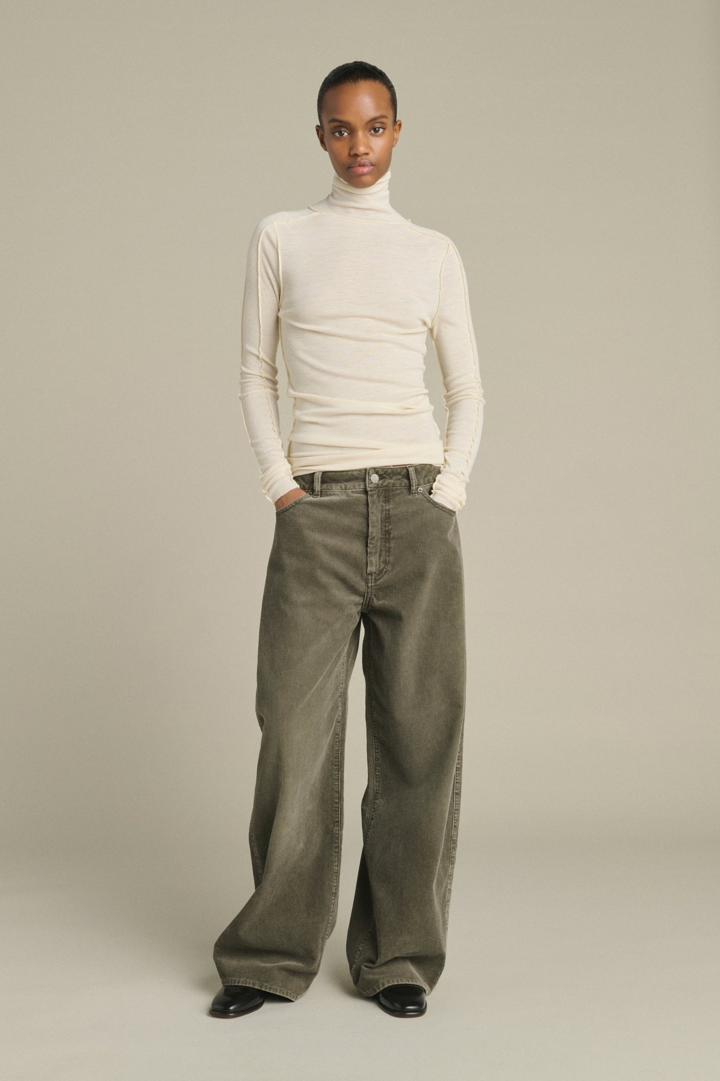 Hose Hunter – Grau – Baumwolle – Damen