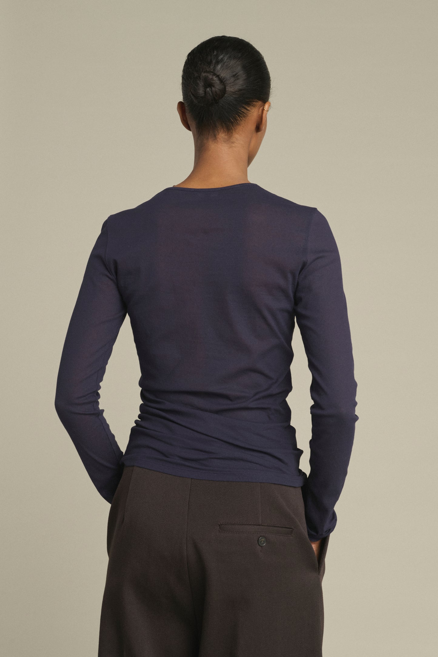 T-shirt Jia - Dark Violet - Cotton - Women