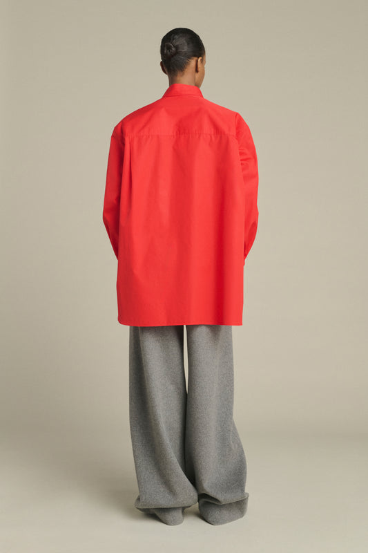 Grenade Shirt - Red - Cotton - Women