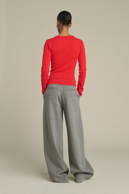 T-Shirt Lester – Rot – Baumwolle – Damen