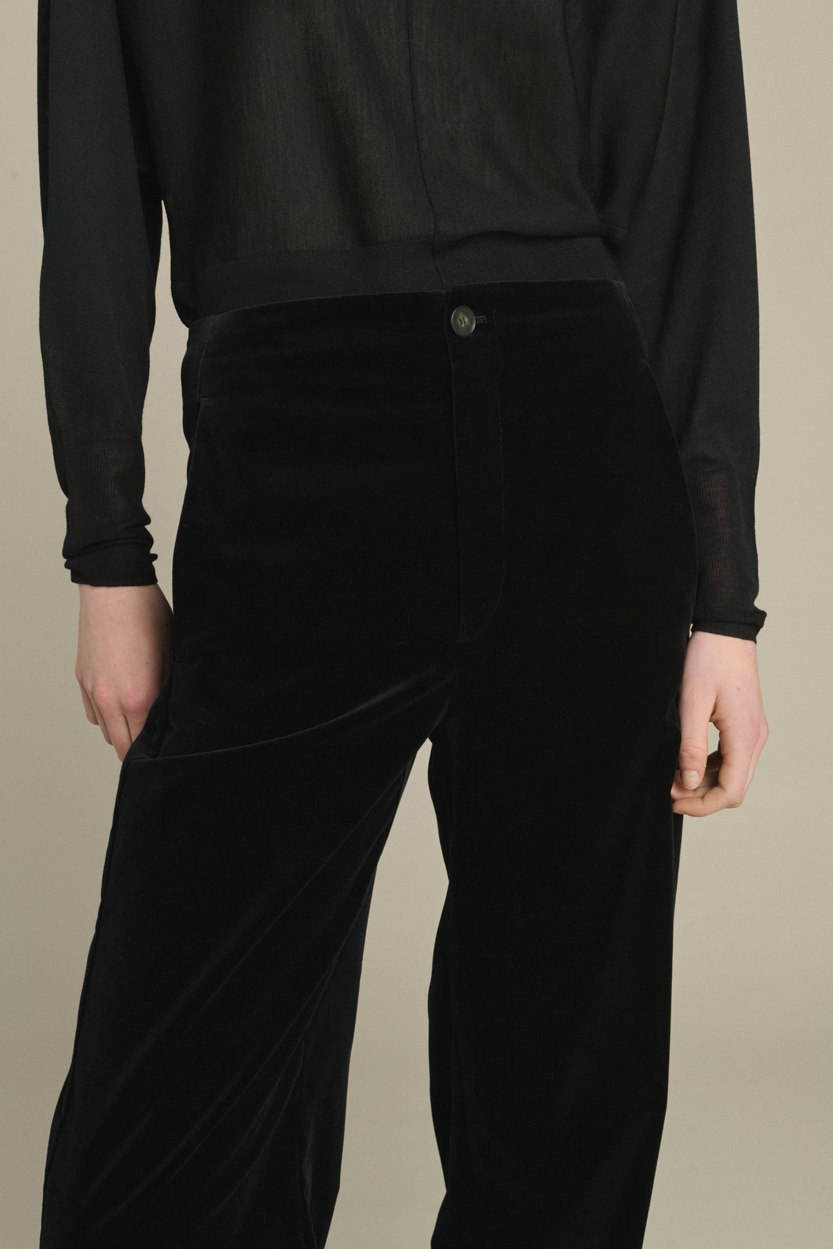 Hose Celestin - Schwarz - Baumwolle - Damen vue 5