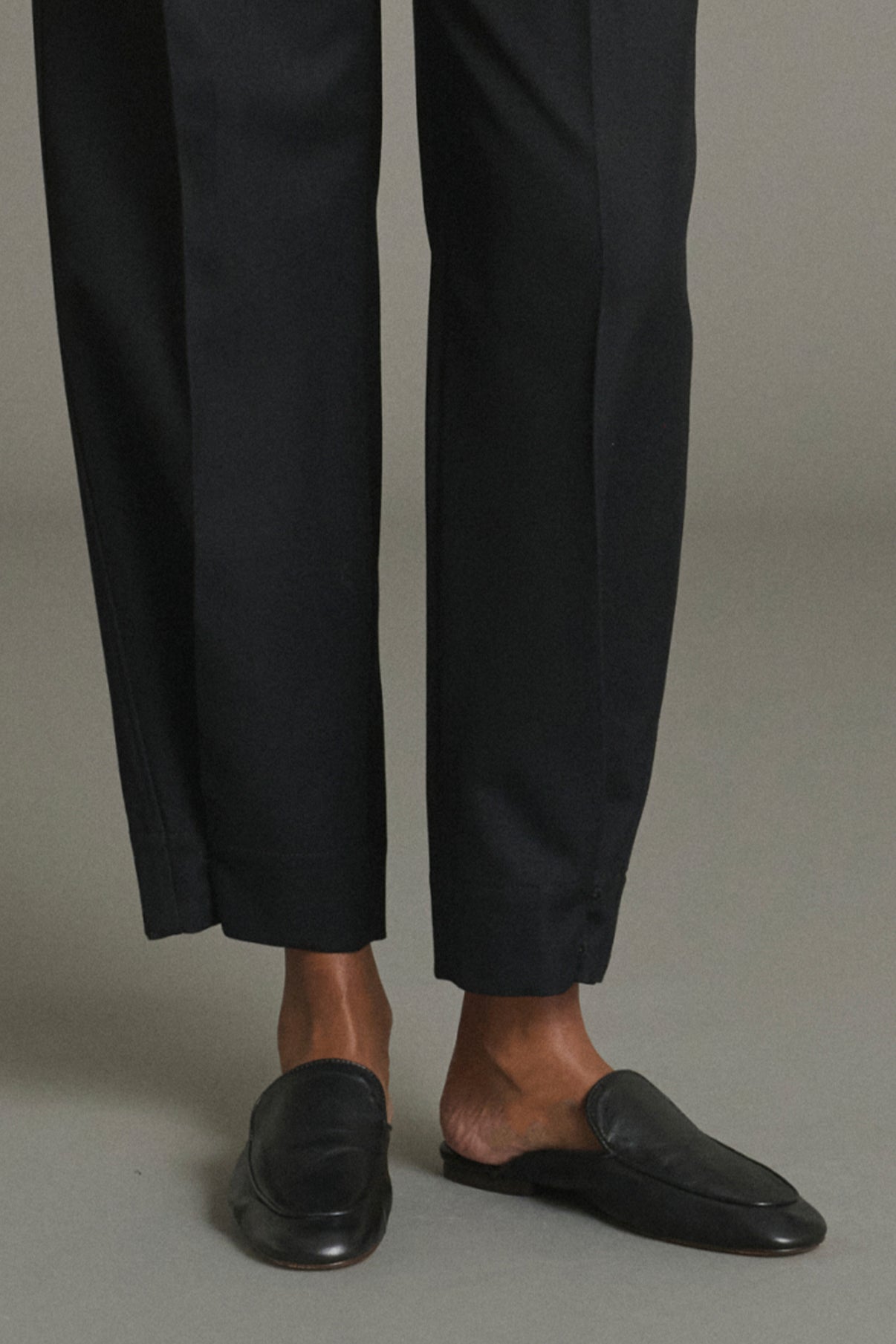 Mules Antonine - Black - Leather - Women vue 6