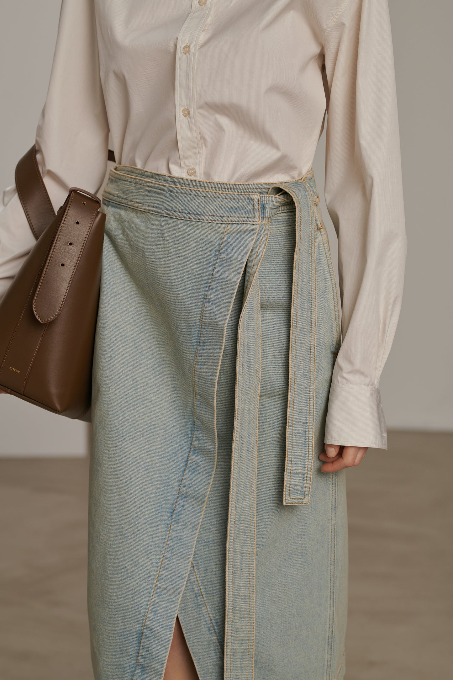 Jupe Blondie - Bleu Clair - Coton - Femme