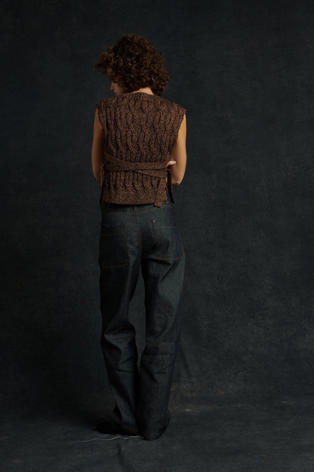 PULLOVER STARLETTE GOLDENES BEIGE