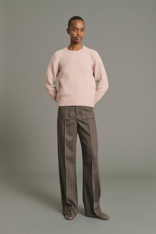 Hose Harold - Marron Glacé - Wolle - Damen