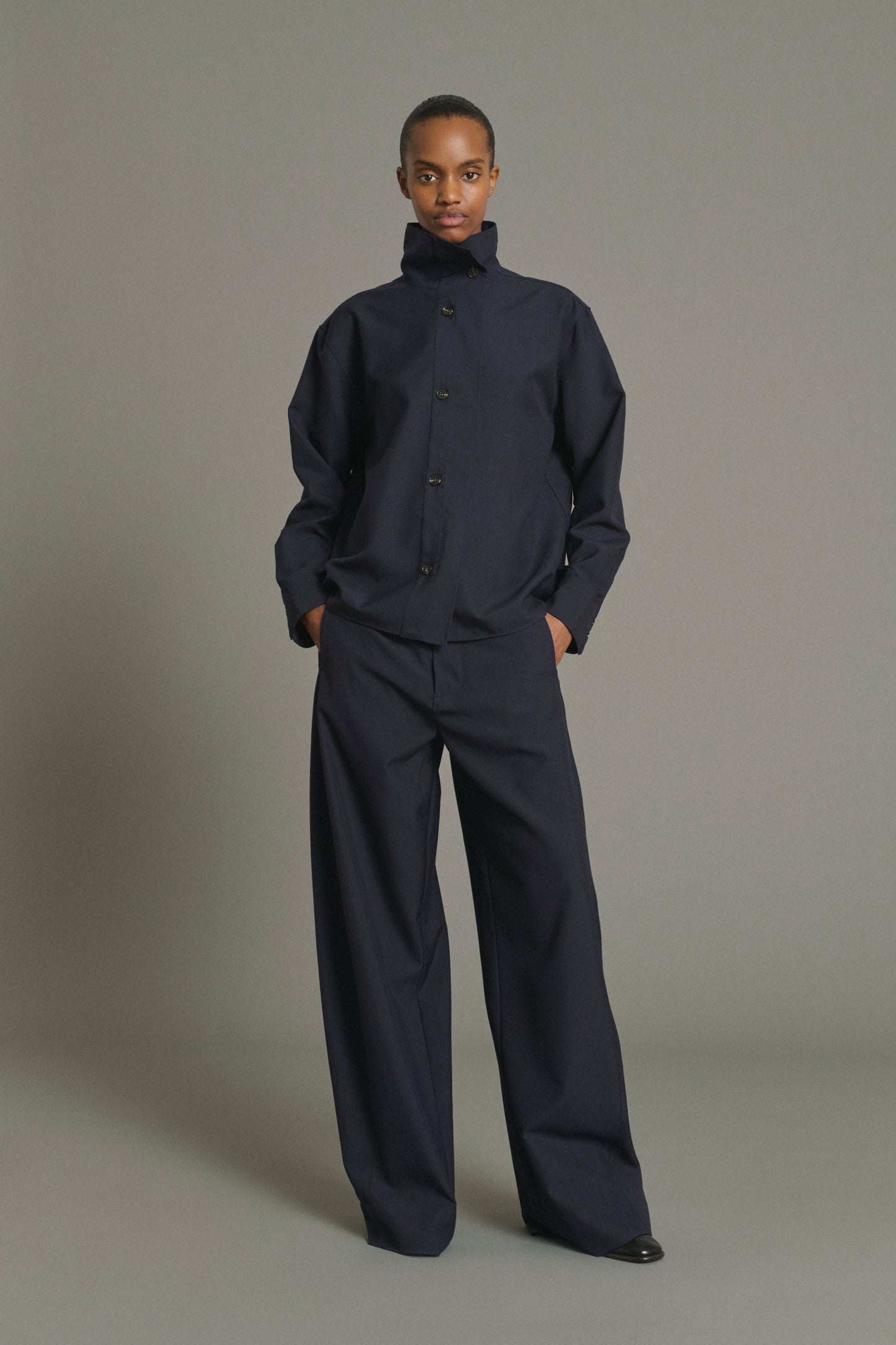 Pantalon Horatio - Bleu Nuit - Femme