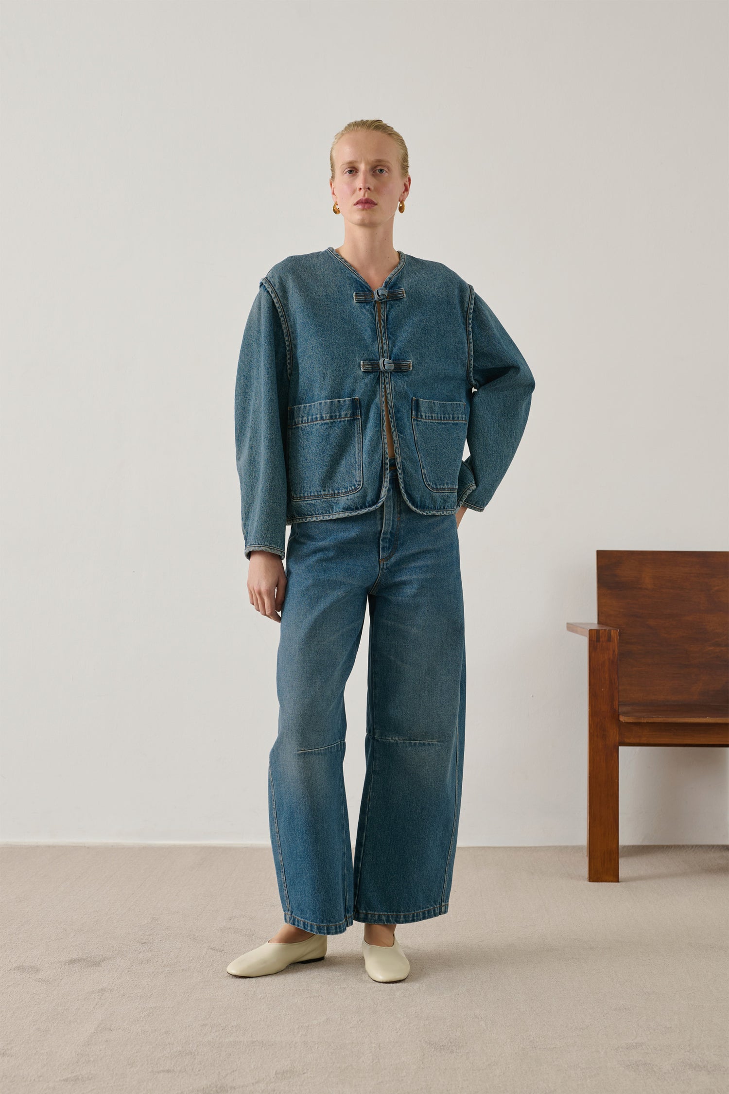 Jeans Eliott - Blau - Baumwolle - Damen