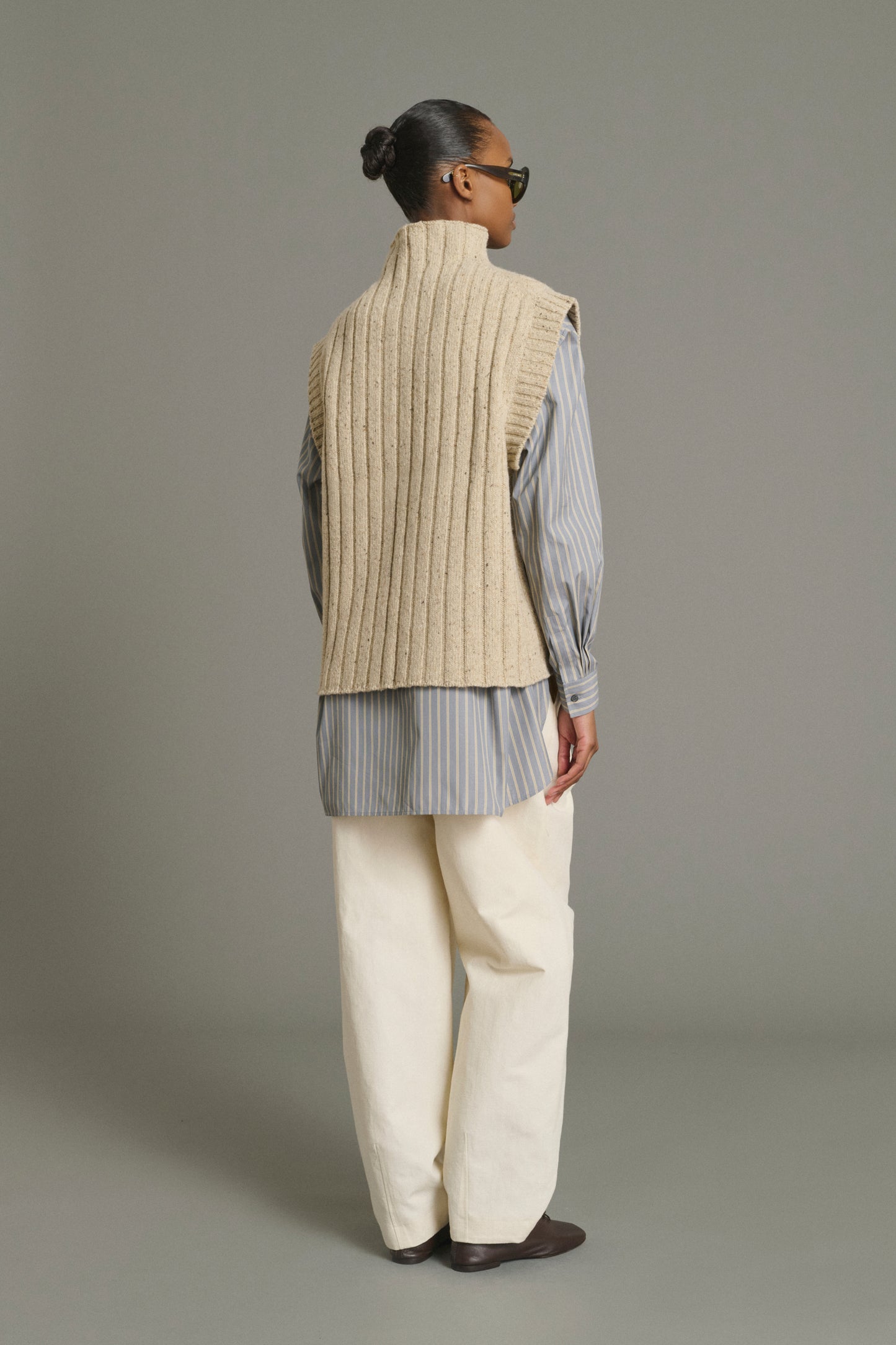 Pullover Jethro - Light Beige - Wool - Women