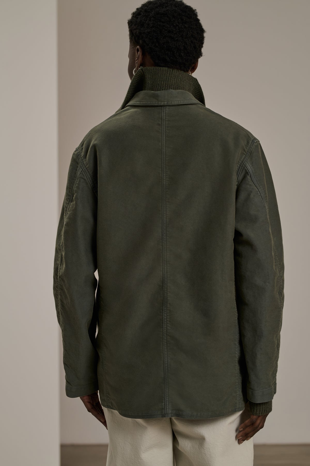 Alphonse jacket - Blue Grey - Cotton - Women